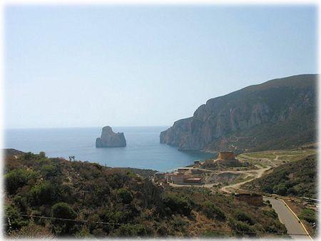 Descrizione della spiaggia di Masua.