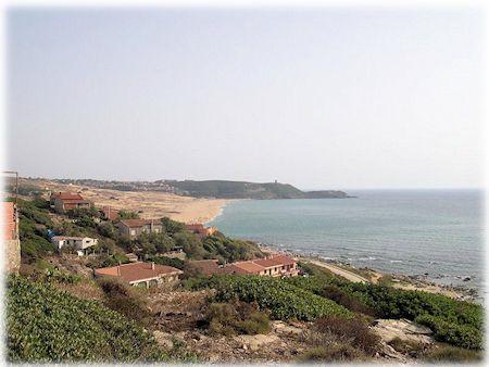 Descrizione sulla località e spiaggia di Pistis.
